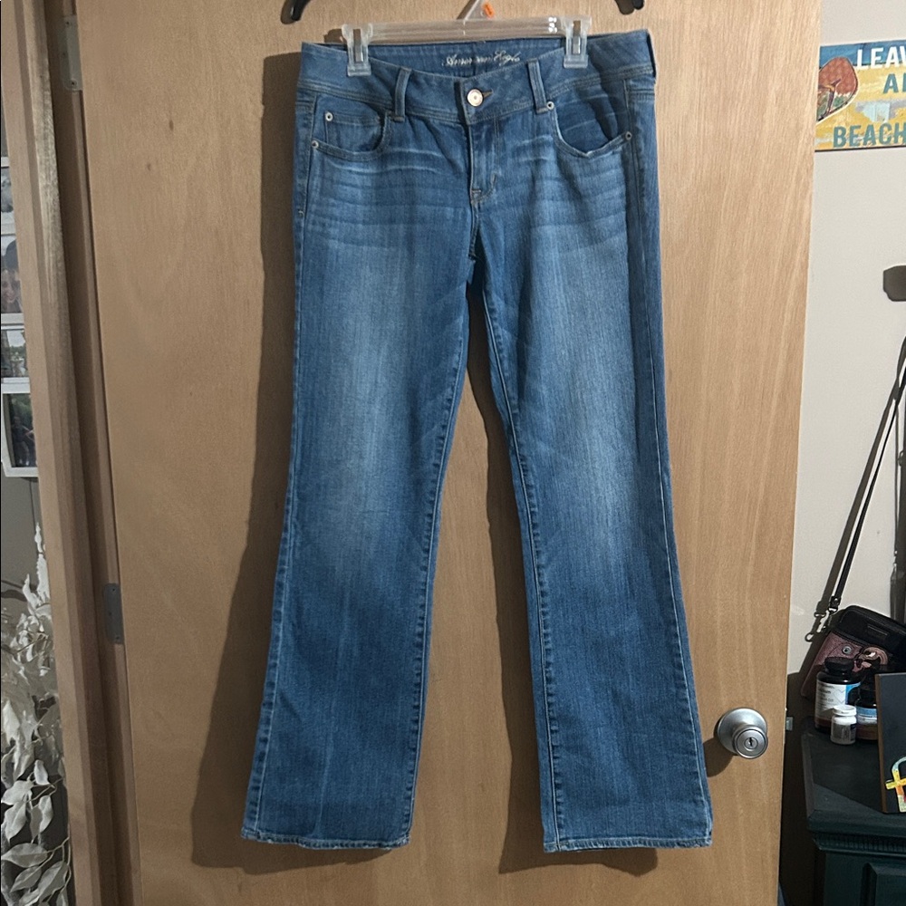 American Eagle Women's Boot Cut Blue Jeans